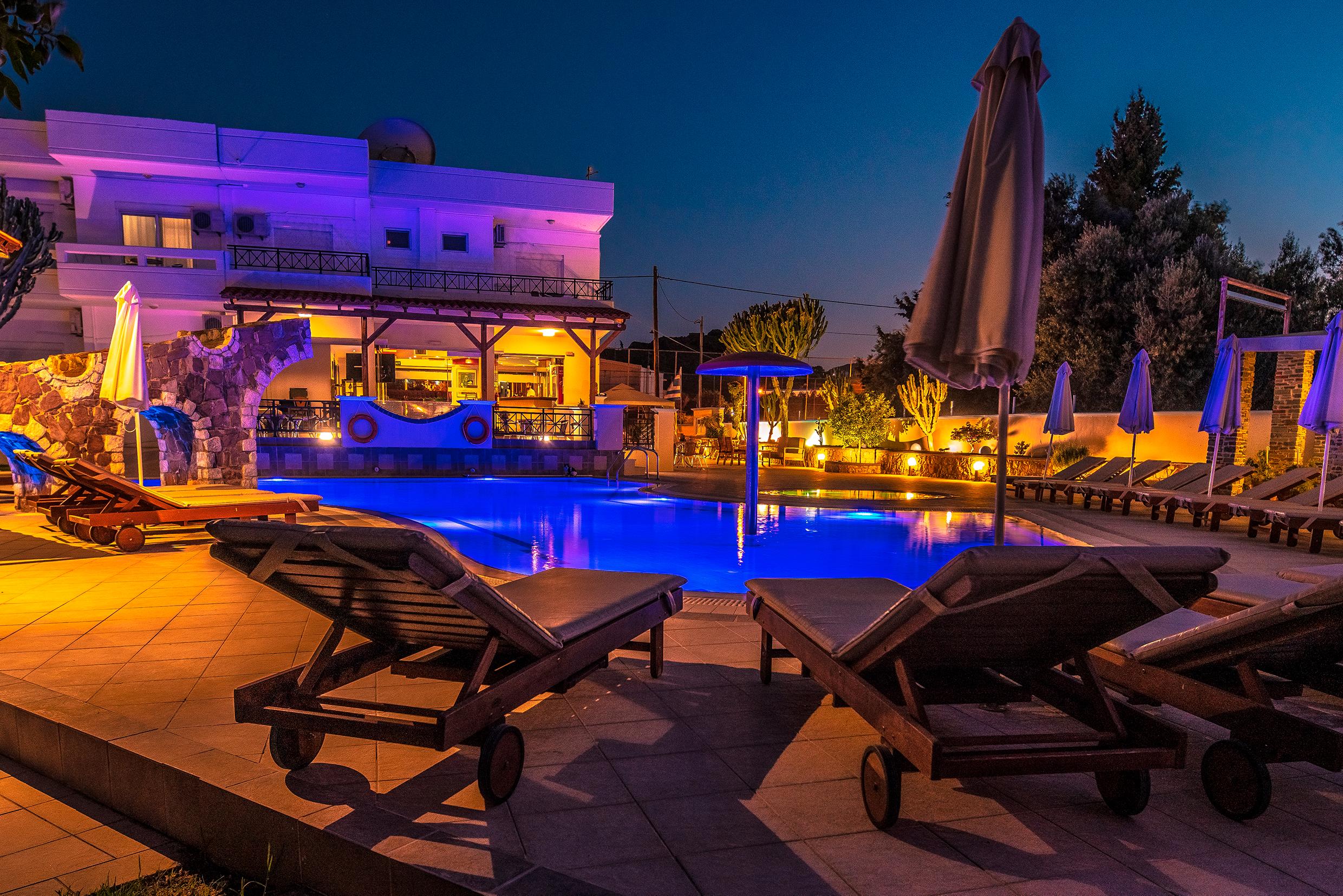 Bright Star Aparthotel Faliraki Buitenkant foto
